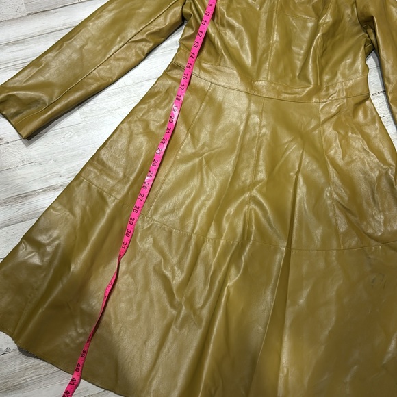 Faux Leather Midi Dress - Picture 10 of 12